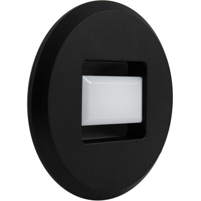 Megaman, Einbauleuchte, LED-Orientierungsleuchte TINA 1W 3000K 45lm sw 1LED IP20 Scheibe m.LM Megaman, Einbauleuchte, LED-Orientierungsleuchte TINA 1W 3000K 45lm sw 1LED IP20 Scheibe m.LM
