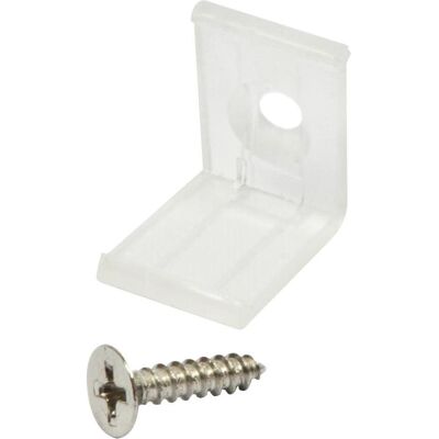 Synergy 21, Beleuchtung Zubehör, LED UProfil zub ALU006 transparent clip Synergy 21, Beleuchtung Zubehör, LED UProfil zub ALU006 transparent clip