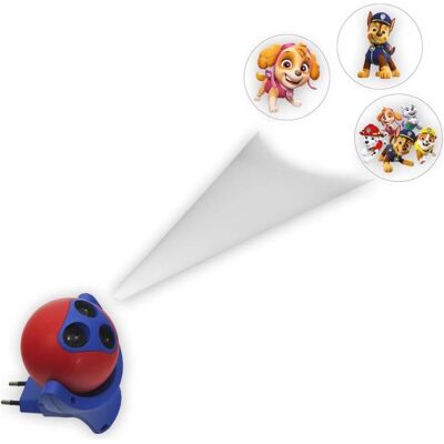 Niermann Standby Paw Patrol Nachtlicht - 3 Motive, 360° Schwenkbar, 1W LED Niermann Standby Paw Patrol Nachtlicht - 3 Motive, 360° Schwenkbar, 1W LED