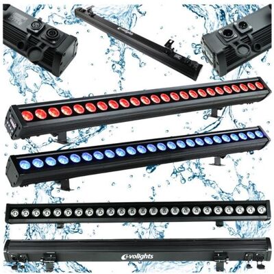 EVGA Beleuchtung EVOLIGHTS GLAZE BAR 24x4W RGBW IP65 (4 W, LED), Scheinwerfer, Mehrfarbig EVGA Beleuchtung EVOLIGHTS GLAZE BAR 24x4W RGBW IP65 (4 W, LED), Scheinwerfer, Mehrfarbig