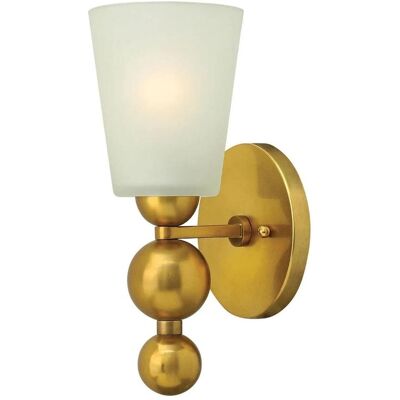 Elstead Lighting, Deckenleuchte, Zelda Wandleuchte E27 Vintage-Messing (E27) Elstead Lighting, Deckenleuchte, Zelda Wandleuchte E27 Vintage-Messing (E27)