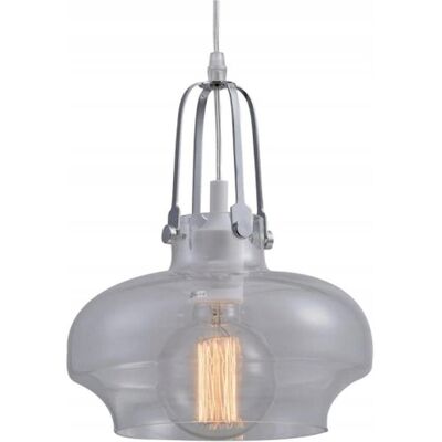 Platinet, Pendelleuchte, Pendant light pendant light ARTEMIS P150402L E27 GLASS + CLEAR 35x30 (44010) (E27) Platinet, Pendelleuchte, Pendant light pendant light ARTEMIS P150402L E27 GLASS + CLEAR 35x30 (44010) (E27)