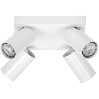 Osram, Deckenleuchte, LED SPOT OCTAGON WHITE Plate 4x3.4W 927 DIM (920 lm, GU10) Osram, Deckenleuchte, LED SPOT OCTAGON WHITE Plate 4x3.4W 927 DIM (920 lm, GU10)