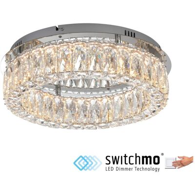 JUST LIGHT KULUNKA LED Deckenleuchte - 40cm, dimmbar, chrom JUST LIGHT KULUNKA LED Deckenleuchte - 40cm, dimmbar, chrom