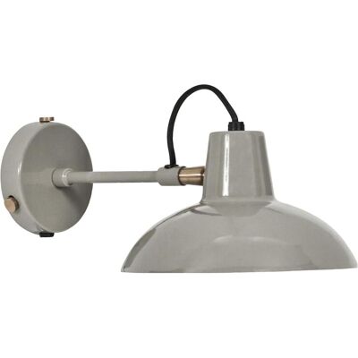 House Doctor Graue Wandleuchte - Industrielles Design House Doctor Graue Wandleuchte - Industrielles Design