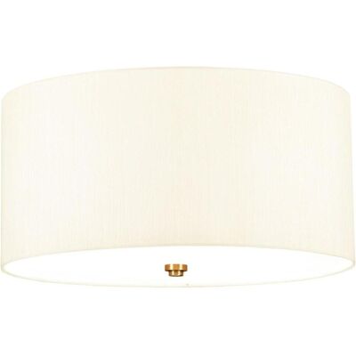 Elstead Lighting, Deckenleuchte, Fletcher Deckenleuchte E27 3-fach 45cm Gealtertes Messing Elfenbein (E27) Elstead Lighting, Deckenleuchte, Fletcher Deckenleuchte E27 3-fach 45cm Gealtertes Messing Elfenbein (E27)