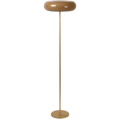 Lucide Sentino 3-Licht Glas Stehlampe - Taupe - Stehlampe Lucide Sentino 3-Licht Glas Stehlampe - Taupe - Stehlampe