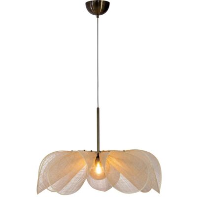Markslöjd, Pendelleuchte, Styrka Pendelleuchte Ø75 Beige/Antique Brass/Amber (E27) Markslöjd, Pendelleuchte, Styrka Pendelleuchte Ø75 Beige/Antique Brass/Amber (E27)