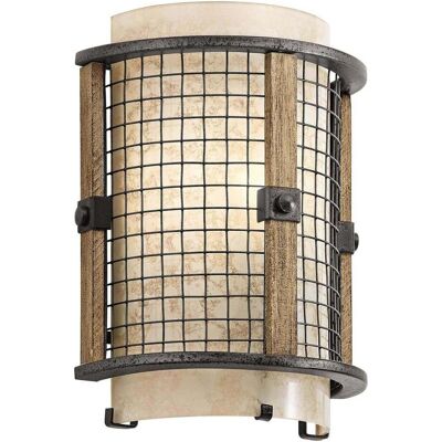 Elstead Lighting, Gartenbeleuchtung, Ahrendale Wandleuchte E14 Amboss-Eisen (E14, IP20) Elstead Lighting, Gartenbeleuchtung, Ahrendale Wandleuchte E14 Amboss-Eisen (E14, IP20)