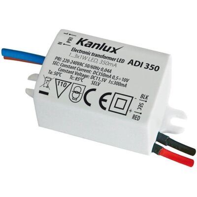 Kanlux 1440 Netzteil - 350mA, 3W, Innen, IP20, 12V - Netzteil Kanlux 1440 Netzteil - 350mA, 3W, Innen, IP20, 12V - Netzteil