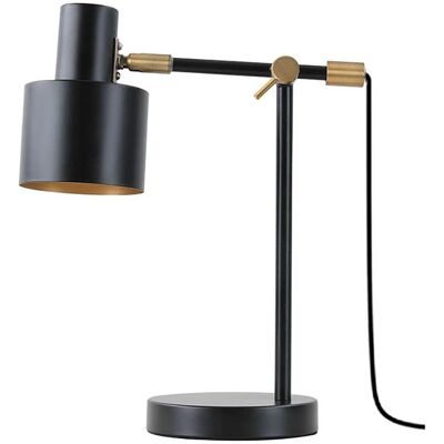 F-Bright, Tischlampe, Serantes table lamp, 1xe27, black colour, 300 x 140 x 351 mm (E27) F-Bright, Tischlampe, Serantes table lamp, 1xe27, black colour, 300 x 140 x 351 mm (E27)