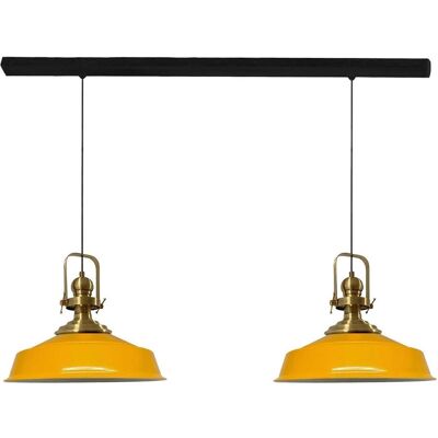 Asletl 2 Chamas Vintage Metall Deckenleuchte Asletl 2 Chamas Vintage Metall Deckenleuchte