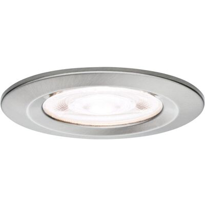 Paulmann, Deckenleuchte, 92335 Nova LED-Einbauleuchte GU10 4.9 W Eisen (gebürstet) (550 lm, GU10) Paulmann, Deckenleuchte, 92335 Nova LED-Einbauleuchte GU10 4.9 W Eisen (gebürstet) (550 lm, GU10)