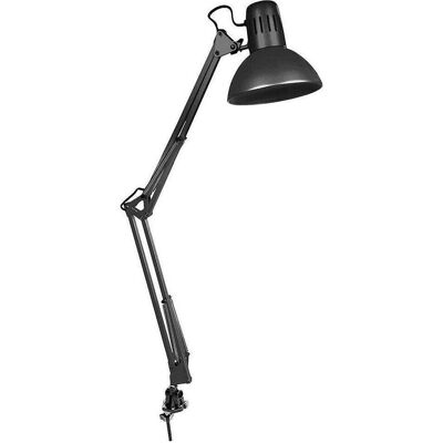 EDM, Tischlampe, Tischleuchte 30081 Melbourne Schwarz Metall 60 W 24 x 98 cm E27 Flexo-/Tischleuchte (E27) EDM, Tischlampe, Tischleuchte 30081 Melbourne Schwarz Metall 60 W 24 x 98 cm E27 Flexo-/Tischleuchte (E27)