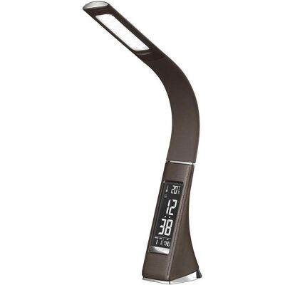 Platinet, Tischlampe, table lamp with thermometer PDLU2BR 7W (43599) Platinet, Tischlampe, table lamp with thermometer PDLU2BR 7W (43599)