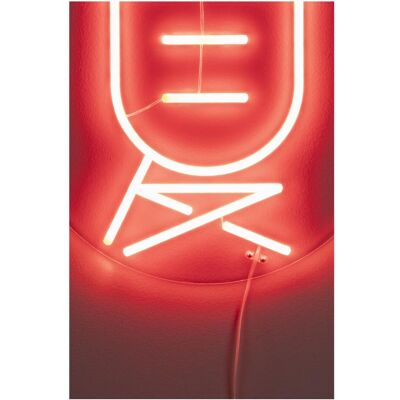 Dutchbone - Sya - Rote LED - Chinesisches Schriftzeichen - Wall Light Dutchbone - Sya - Rote LED - Chinesisches Schriftzeichen - Wall Light