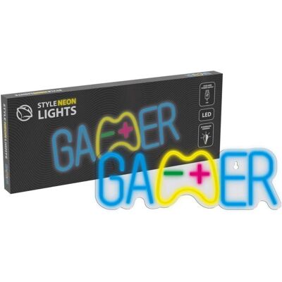 Manta, LED Streifen, SNL62MT Style Neon Lights GAMER (Mehrfarbig, 35 cm, Indoor) Manta, LED Streifen, SNL62MT Style Neon Lights GAMER (Mehrfarbig, 35 cm, Indoor)