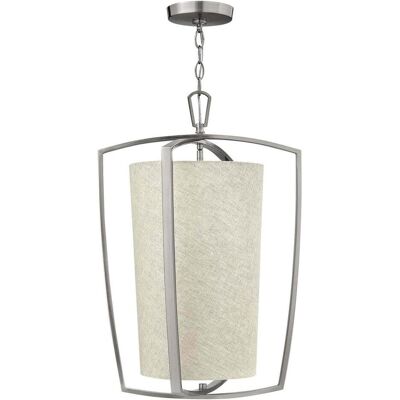 Elstead Lighting, Pendelleuchte, Blakely Hängeleuchte E14 3-fach Nickel gebürstet (E14) Elstead Lighting, Pendelleuchte, Blakely Hängeleuchte E14 3-fach Nickel gebürstet (E14)