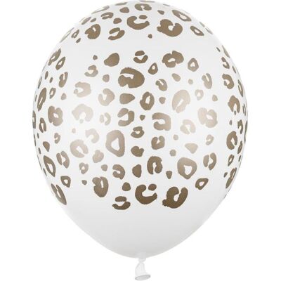 Partydeco Balloons 30 cm, Spots, Pastel Pure White (1 pkt / 50 pc.) (50x) Partydeco Balloons 30 cm, Spots, Pastel Pure White (1 pkt / 50 pc.) (50x)