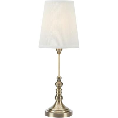 Markslöjd, Tischlampe, NOBLE Table 1L 66cm Offwhite/Antique Brass (E27) Markslöjd, Tischlampe, NOBLE Table 1L 66cm Offwhite/Antique Brass (E27)