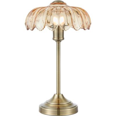 Markslöjd, Tischlampe, KURAGE Table 1L Antique Brass/Amber (E27) Markslöjd, Tischlampe, KURAGE Table 1L Antique Brass/Amber (E27)