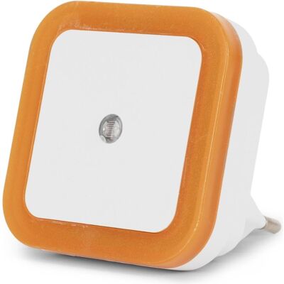 Entac, Nachtlicht, Nachtlicht 0.5W quadrat. WW Orange Dämmerungssensor Entac, Nachtlicht, Nachtlicht 0.5W quadrat. WW Orange Dämmerungssensor