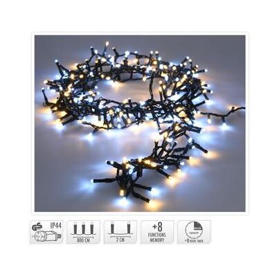 Lichterkette, LED Lichterkette Snake 400LED (8 m) Lichterkette, LED Lichterkette Snake 400LED (8 m)