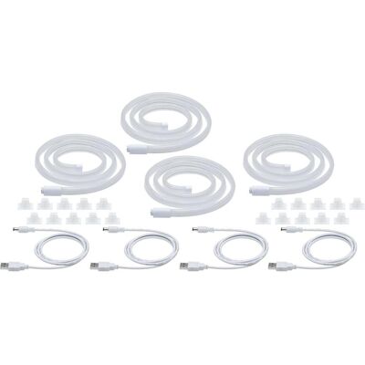 Paulmann, LED Streifen, Neon Colorflex USB Stripe (Blau, Grün, Orange, Rot, 100 cm, Indoor) Paulmann, LED Streifen, Neon Colorflex USB Stripe (Blau, Grün, Orange, Rot, 100 cm, Indoor)