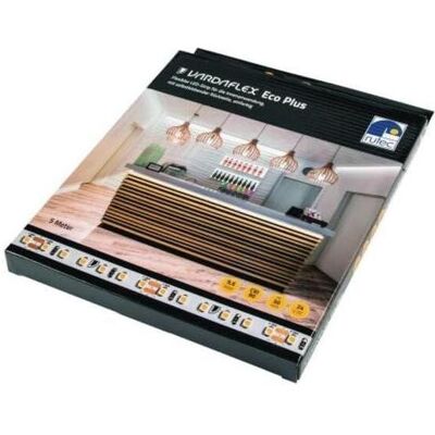 Rutec Licht, LED Streifen, VARDAFLEX EcoPlus LED-Strip B82475 ** 24V 48W 3000K 906lm/m 5m B:8mm CRI90 (Weiss, 500 cm, Indoor) Rutec Licht, LED Streifen, VARDAFLEX EcoPlus LED-Strip B82475 ** 24V 48W 3000K 906lm/m 5m B:8mm CRI90 (Weiss, 500 cm, Indoor)