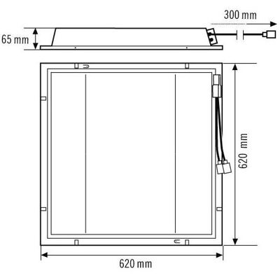 Esylux, Deckenleuchte, QUADRO-SET CELINE-2 Esylux, Deckenleuchte, QUADRO-SET CELINE-2