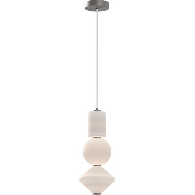 Elstead Lighting, Pendelleuchte, Elstead Bijou LED Pendelleuchte Nickel gebürstet Opal matt (1060 lm) Elstead Lighting, Pendelleuchte, Elstead Bijou LED Pendelleuchte Nickel gebürstet Opal matt (1060 lm)