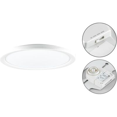 EVN, Deckenleuchte, LED Anbauleuchte-rund-AD44400125ws-IP20-/AC 40W-3772lm, 4301lm, 4221lm (4301 lm) EVN, Deckenleuchte, LED Anbauleuchte-rund-AD44400125ws-IP20-/AC 40W-3772lm, 4301lm, 4221lm (4301 lm)