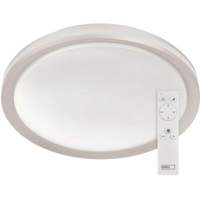 Emos, Deckenleuchte, LED Deckenleuchte SABI, rund, 45W, dimmbar, warm/neut./kaltweiss (2700 lm) Emos, Deckenleuchte, LED Deckenleuchte SABI, rund, 45W, dimmbar, warm/neut./kaltweiss (2700 lm)