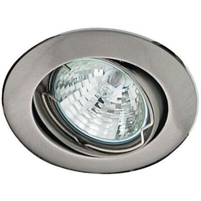 Candellux, Deckenleuchte, Oprawa sufitowa oczko halogenowe 1x50W GU5.3 MR16 satyna UO-02 SN (2220537) Candellux, Deckenleuchte, Oprawa sufitowa oczko halogenowe 1x50W GU5.3 MR16 satyna UO-02 SN (2220537)