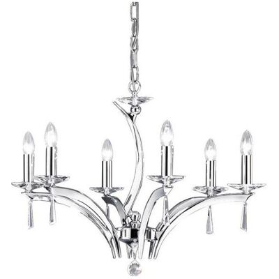Brumberg - Stella 850566 - Chrom Kristall - Pendelleuchte Brumberg - Stella 850566 - Chrom Kristall - Pendelleuchte