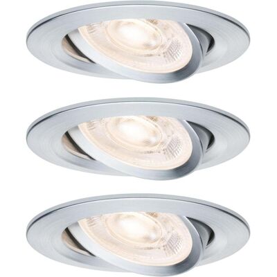 Paulmann, Deckenleuchte, Einbauleuchte Nova Flat Set (550 lm, GU10) Paulmann, Deckenleuchte, Einbauleuchte Nova Flat Set (550 lm, GU10)