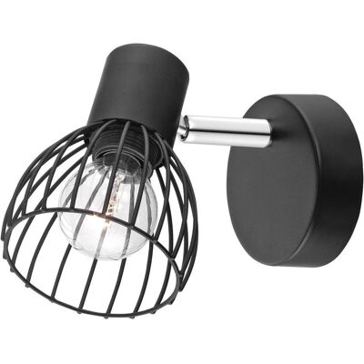 Nova Luce, Deckenleuchte, FIUMICINO Deckenleuchte E14 Schwarz 8x14x11,5cm dimmbar 770010 (E14) Nova Luce, Deckenleuchte, FIUMICINO Deckenleuchte E14 Schwarz 8x14x11,5cm dimmbar 770010 (E14)