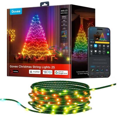 Govee, Lichterkette, Christmas String Lights 2 - 20 Meter (20 m) Govee, Lichterkette, Christmas String Lights 2 - 20 Meter (20 m)