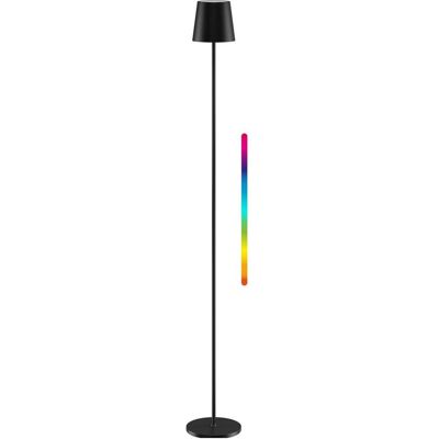 Goobay, Stehlampe, Kabellose LED-Stehleuchte, Grösse XL, 122 cm, RGBW, schwarz Goobay, Stehlampe, Kabellose LED-Stehleuchte, Grösse XL, 122 cm, RGBW, schwarz