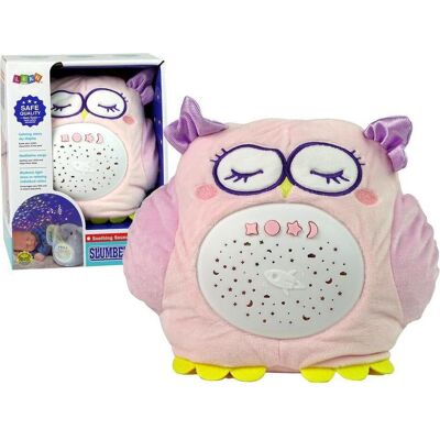 Lean Toys, Nachtlicht, Import Leantoys Sweet Plush Owl Owl Colorful Star Projector Ringtone Lean Toys, Nachtlicht, Import Leantoys Sweet Plush Owl Owl Colorful Star Projector Ringtone
