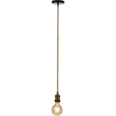 Naeve Metallhaube Ontario - Nautische Pendelleuchte - Messing Naeve Metallhaube Ontario - Nautische Pendelleuchte - Messing