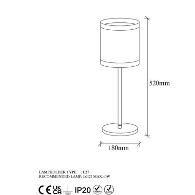 Opviq, Tischlampe, Henrik (E27) Opviq, Tischlampe, Henrik (E27)