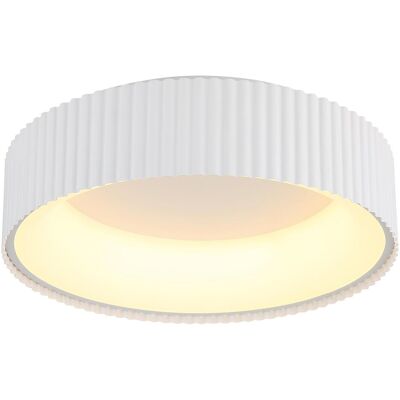 Globo, Deckenleuchte, Kemp LED Deckenleuchte 45W CCT Weiss Matt, Metall Memoryfunktion Ø46cm 15924DW (5625 lm) Globo, Deckenleuchte, Kemp LED Deckenleuchte 45W CCT Weiss Matt, Metall Memoryfunktion Ø46cm 15924DW (5625 lm)