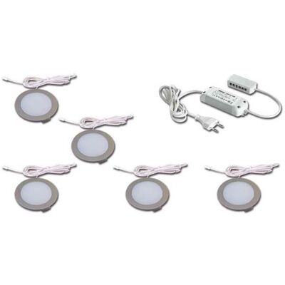 Hera 61056305002 - 5er-Set LED-Einbauleuchte - Deckenleuchte Hera 61056305002 - 5er-Set LED-Einbauleuchte - Deckenleuchte
