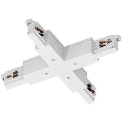 LTS, Beleuchtung Zubehör, ST-A X/9017 ws X-Verbinder weiss LTS, Beleuchtung Zubehör, ST-A X/9017 ws X-Verbinder weiss