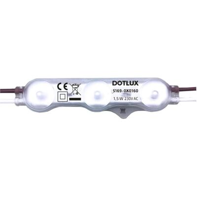 DOTLUX LED-Modul ACplus 1,5W 160° IP67 Kette - LED Modul DOTLUX LED-Modul ACplus 1,5W 160° IP67 Kette - LED Modul