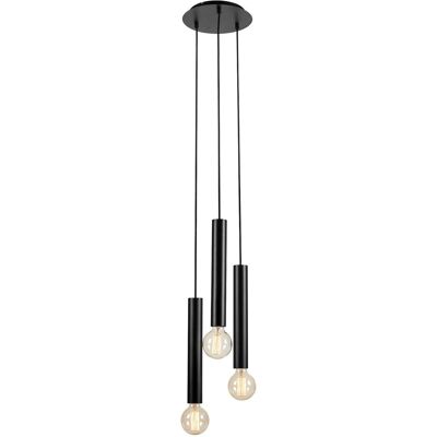 Markslöjd, Pendelleuchte, SENCILLO Pendant Round 3L Black Markslöjd, Pendelleuchte, SENCILLO Pendant Round 3L Black