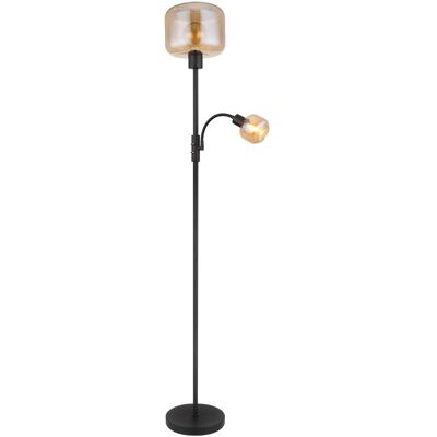 Globo Stehlampe - schwarz - metall - 165cm - klassischer Stil Globo Stehlampe - schwarz - metall - 165cm - klassischer Stil