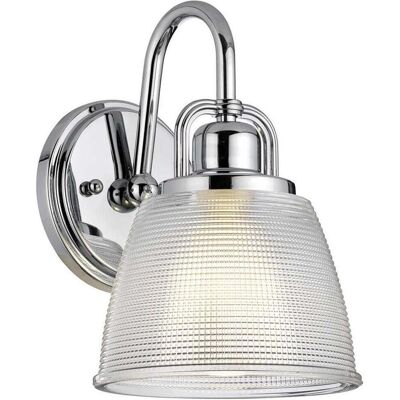 Elstead Dublin Einzel-Wandbeleuchtung - Polished Chrome Elstead Dublin Einzel-Wandbeleuchtung - Polished Chrome