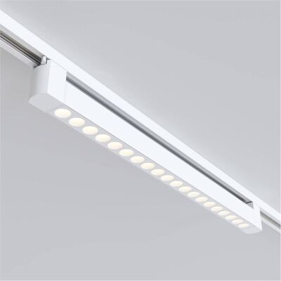 Maytoni, Beleuchtung Zubehör, Points Rot 1-Phasen System UNITY LED Stromschienenleuchte 20W Weiss 3000K 90Ra UGR<15 Warmwe Maytoni, Beleuchtung Zubehör, Points Rot 1-Phasen System UNITY LED Stromschienenleuchte 20W Weiss 3000K 90Ra UGR<15 Warmwe